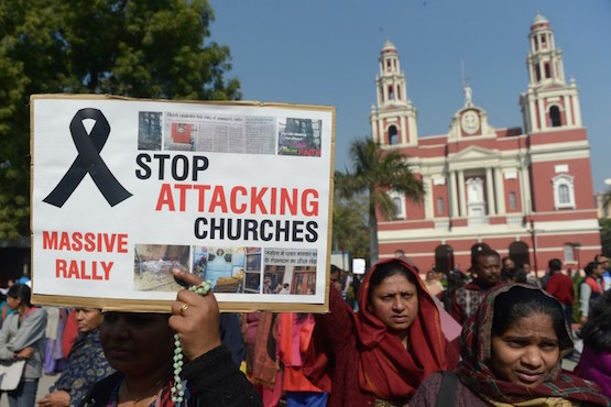 INDIA-RELIGION-CHURCH-CRIME
